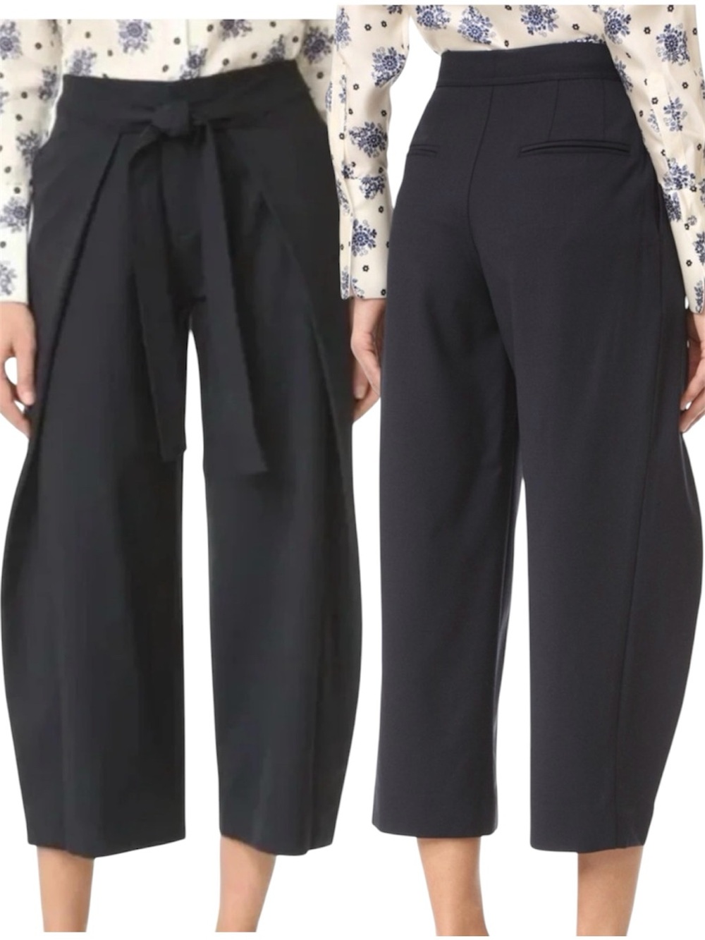 Club Monaco Baruska Stretch Wool Pants Black Size 0